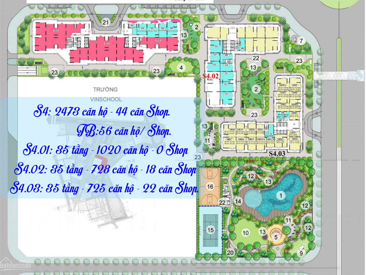 Bán / Cho thuê Shophouse Chân đế chung cư Vinhomes Smart City