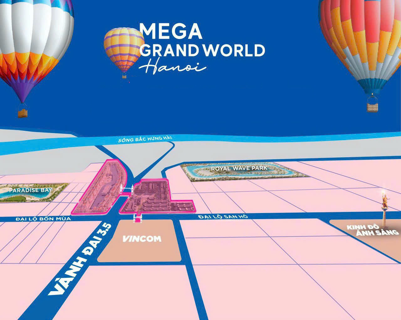 Sức hấp dẫn của Shop Mega Grand World Hà Nội